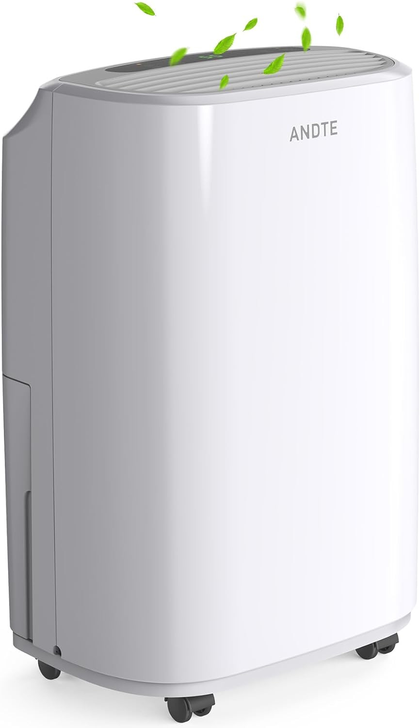 2500 Sq.Ft Dehumidifier for Home Basement and Large Room, Upgraded 34 Pints Dehu