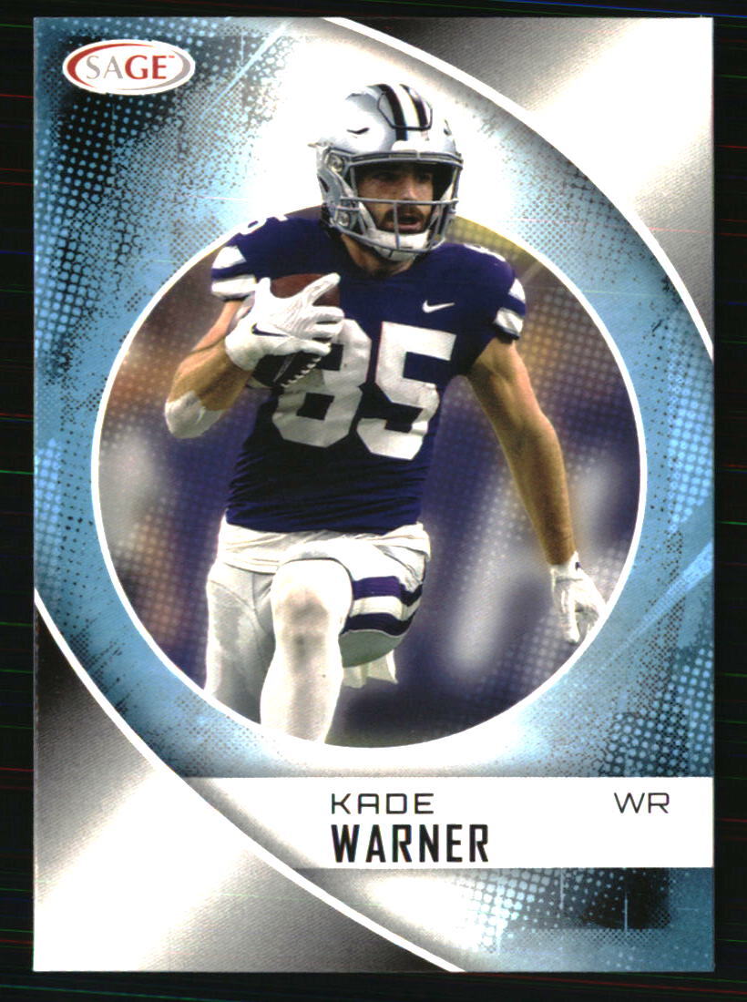 Kade Warner 2023 SAGE High Series #141 FOOTBALL Card
