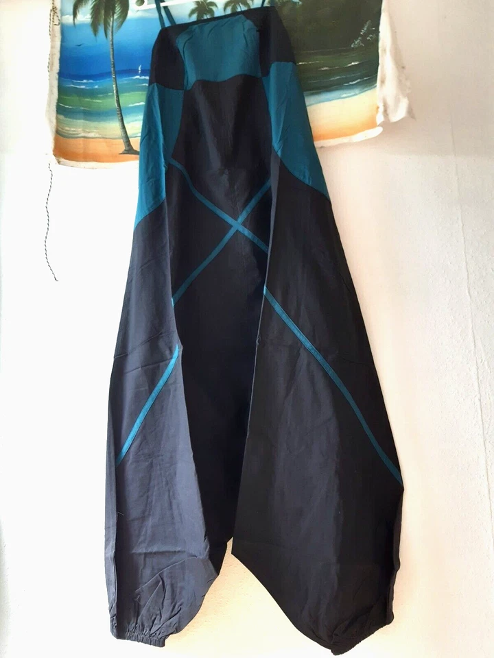 Nepal Jumpsuit Sarouel Ibiza Hippie FESTIVAL Haremshose Latzhose XXL 42 44 46 - Bild 3 von 4