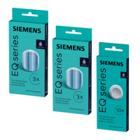 Siemens 10 Reinigungstabletten TZ80001 + 6 Entkalkungstabletten TZ80002 FüR Eq