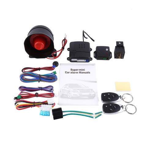 Für 1 Weg Auto Auto Fahrzeug Einbrecher Alarm Keyless Entry Security Alarm - Bild 8 von 17