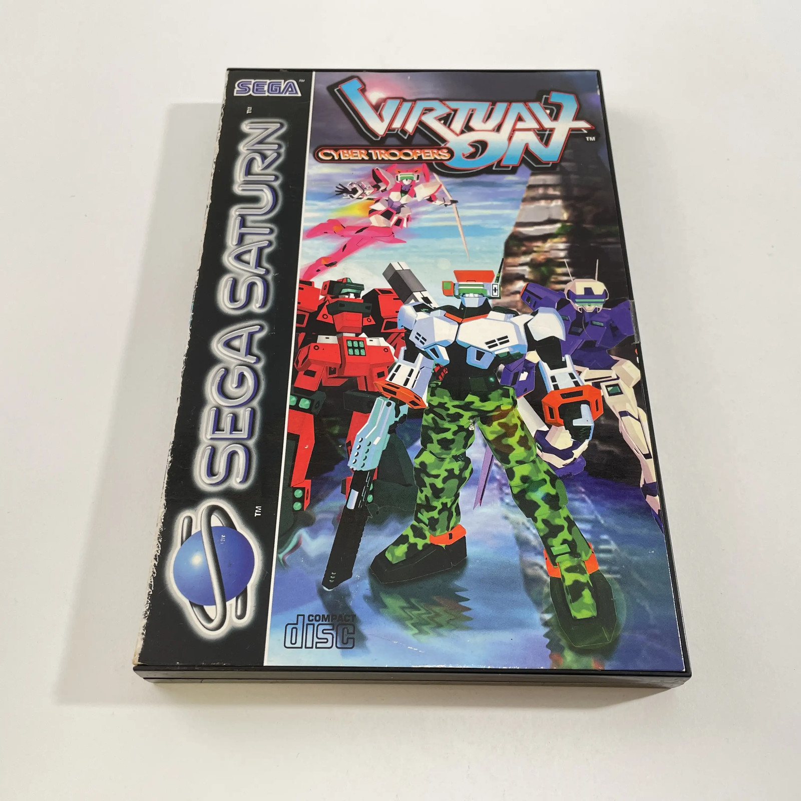 SEGA Saturn Virtual On - Cyber Troopers EUR Bon état
