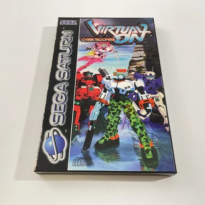 SEGA Saturn Virtual On - Cyber Troopers EUR Guter Zustand