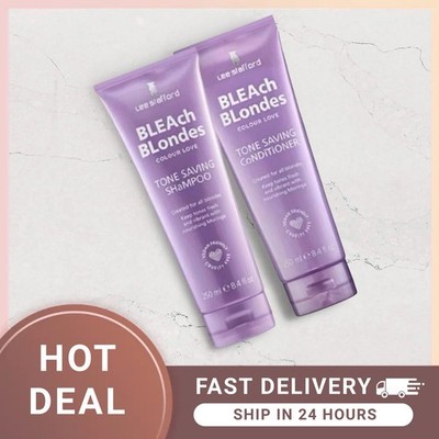 Lee Stafford Farbe Liebe Bleichmittel Blondinen tonsparendes Shampoo, Conditioner, Maske, Öl