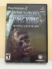 Peter Jackson's King Kong The Offical Game of the Movie-Manual V Good Condition