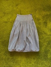 Max Mara Sportmax checkered wide balloon maxi skirt size 12