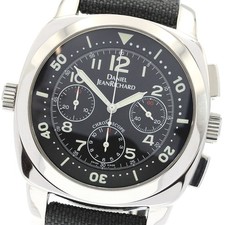 Orologio Uomo Automatico DANIEL JEANRICHARD 25030 Cronografo Quadrante Nero_922732