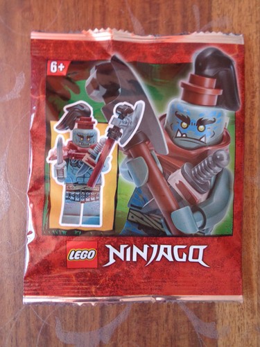 Lego Ninjago Minifigur Munce mit Waffen Sammlungsauflösung