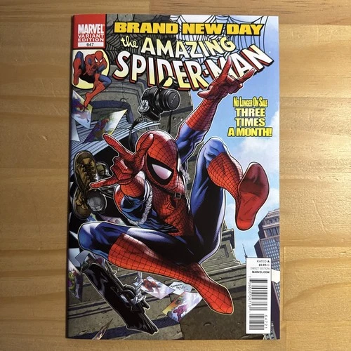 Amazing Spider-Man # 647 1:20 Steve McNiven Variant NM Brand New Day
