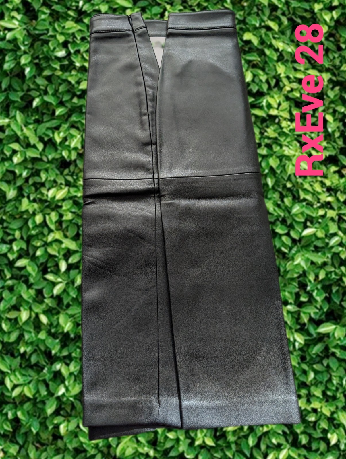 MANGO Faux-Leather Pencil Skirt – Size 12 (NWT, Sold-Out Macy’s Edition) image 4