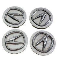 Set Of 4 Acura Wheel Center Caps Silver Chrome Oem 44732-spp-a Set Of 4 Acura Wheel Center Caps Silver Chrome Oem 44732-spp-a