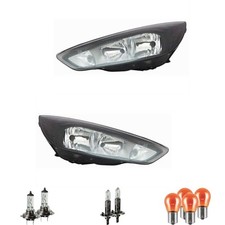 Halogen Scheinwerfer Set H7 für Ford Focus III Stufenheck Turnier inkl. Lampen