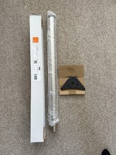 ROTHLEY  HWFAQ70084 60x870 BRUSHED NICKEL LEG (BOLT LOCK PLATE)