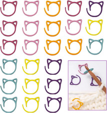 Cat Stitch Markers for Crocheting,Crochet Stitch Markers Cat Metal Stitch Marker
