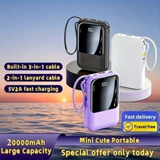 10000mAh Ultra-large Capacity Fast-Charging Portable Power Bank For All Phone US