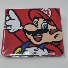 New Nintendo 3DS Kisekae Cover No.001 Mario Face Plates Original in hand USA 2