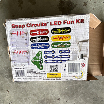 Snap Circuits LED Fun Kit Electronics Educational Toy Set SCP-11 (2014)