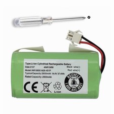 2600mAh Battery for Deenkee DK600 Max DK700, Thamtu G2 G11 G10 G20 Robot Vacuum