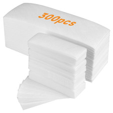 300 Pcs Non Woven Wax Strips,Body and Facial Wax Strips for hair removal,Profess