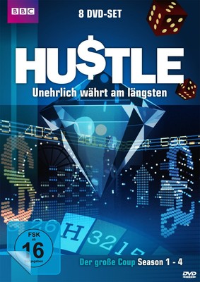 Hustle - Unehrlich währt am längsten - St 1-4 Drama/ Thriller/ Glenister # 8-DVD