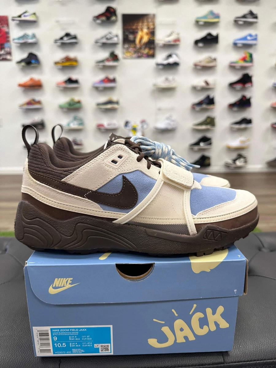 Travis Scott x Nike Zoom Field Jaxx Leche Blue for Sale