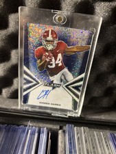 Leaf 2019 Flash Damien Harris #BA-DH1 Autographed Insert Football Card