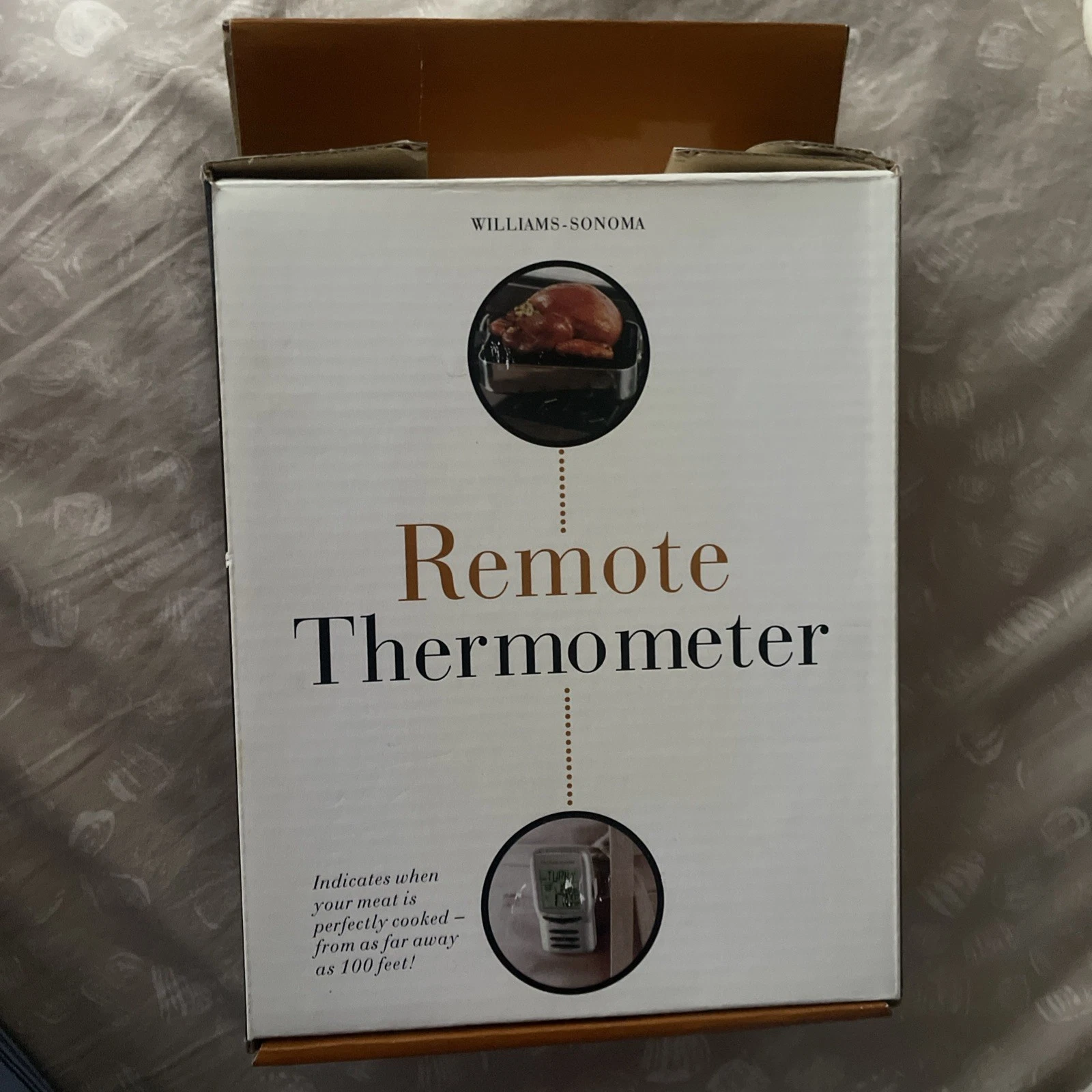 Williams-Sonoma Remote Thermometer Oven Roasting/Grill BBQ 100foot Range NIB