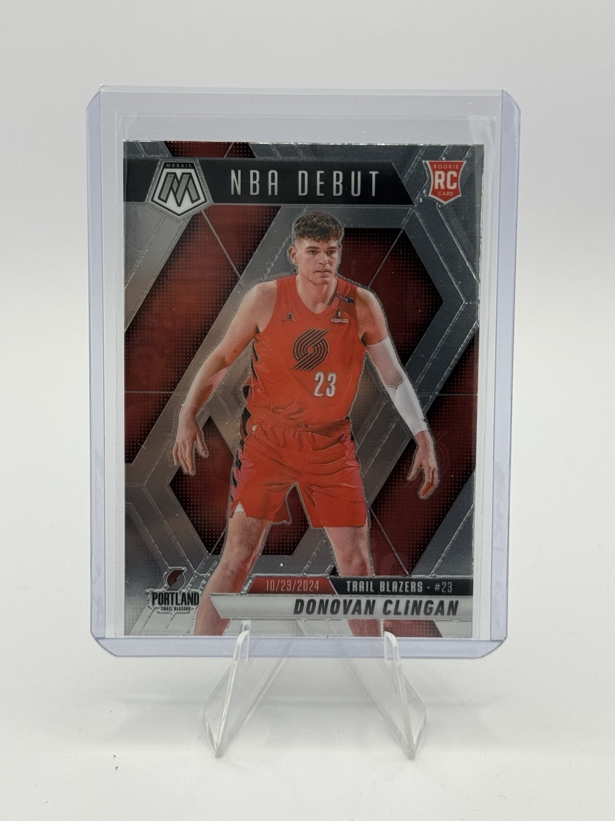2024-25 Panini Mosaic - NBA Debut Donovan Clingan #261 (RC)