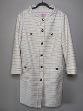 Lilly Pulitzer Camilla Midi Jacket Coat White...
