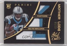 2014 Black Gold Mother Lode Rookie Triple Jerseys Prime /99 Kelvin Benjamin a7t