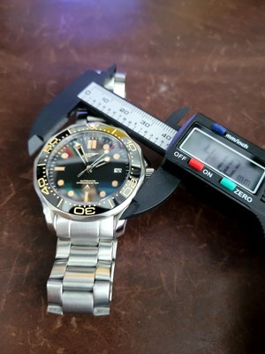 Ltd Ed James Bond 007 Diver 'No Time To Die' Watch Seiko TMI NH35