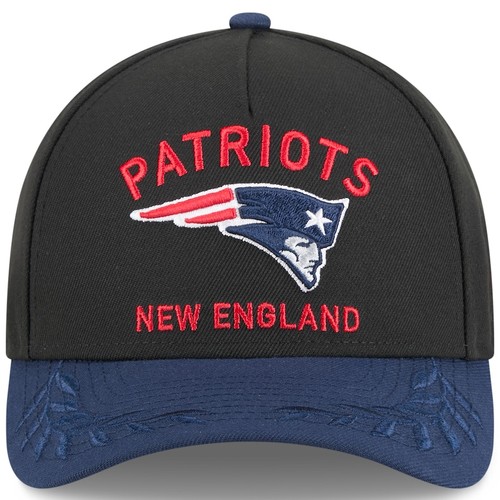 NEW ENGLAND PATRIOTS New Era Hat 9FORTY 2025 Draft A-Frame Adjustable Snapback - Picture 2 of 7