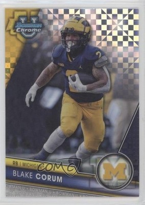 2023 Bowman U Chrome X-Fractor Blake Corum #182 0z0v