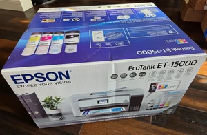 Epson EcoTank ET-15000 Wireless Color All-In-One Inkjet Printer Brand New!