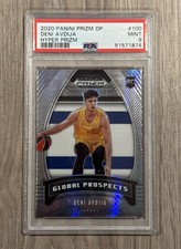 2020 Prizm DP Deni Avdija Hyper Prizm RC PSA 9 Global Prospects