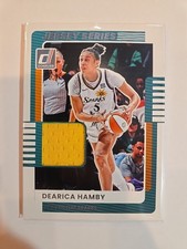 Dearica Hamby JERSEY SERIES Patch #76 2025 Donruss Los Angeles Sparks