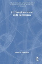 21 Questions about CEO Succession by Stanislav Shekshnia Hardcover Book