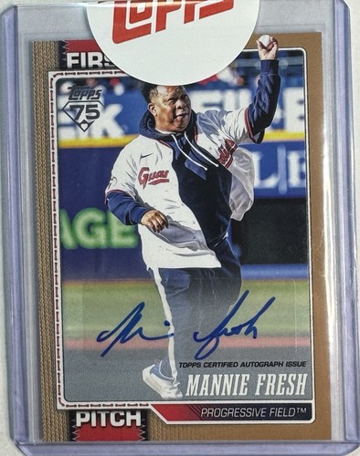 Mannie Fresh [Gold] #FP-9 2026 Topps First Pitch Autograph card