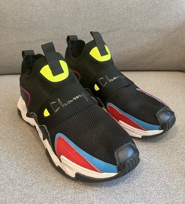 Champion Hyper C Speed CP101402M Mens 12 Black Red Blue Athletic Sneakers