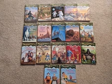 Lot of 17 Magic Tree House Paperback Books By Mary Pope Osborne. 