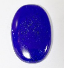 41 Ct 6X21X31 mm Natural Blue Lapis Lazuli Cabochon Untreated Gemstone KM-184