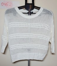Express White Knit Sweater - Size XS 0462 