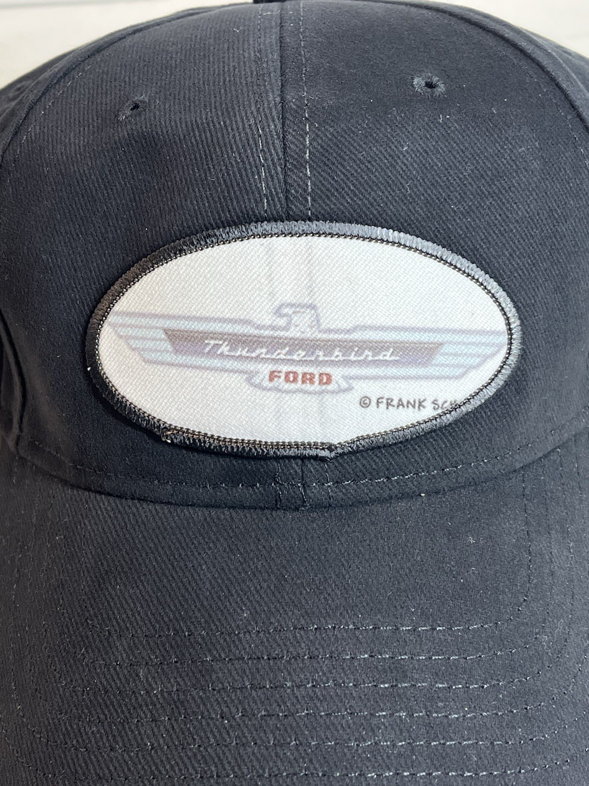 Ford Thunderbird Adjustable Strapback Hat Cap Bla… - image 5