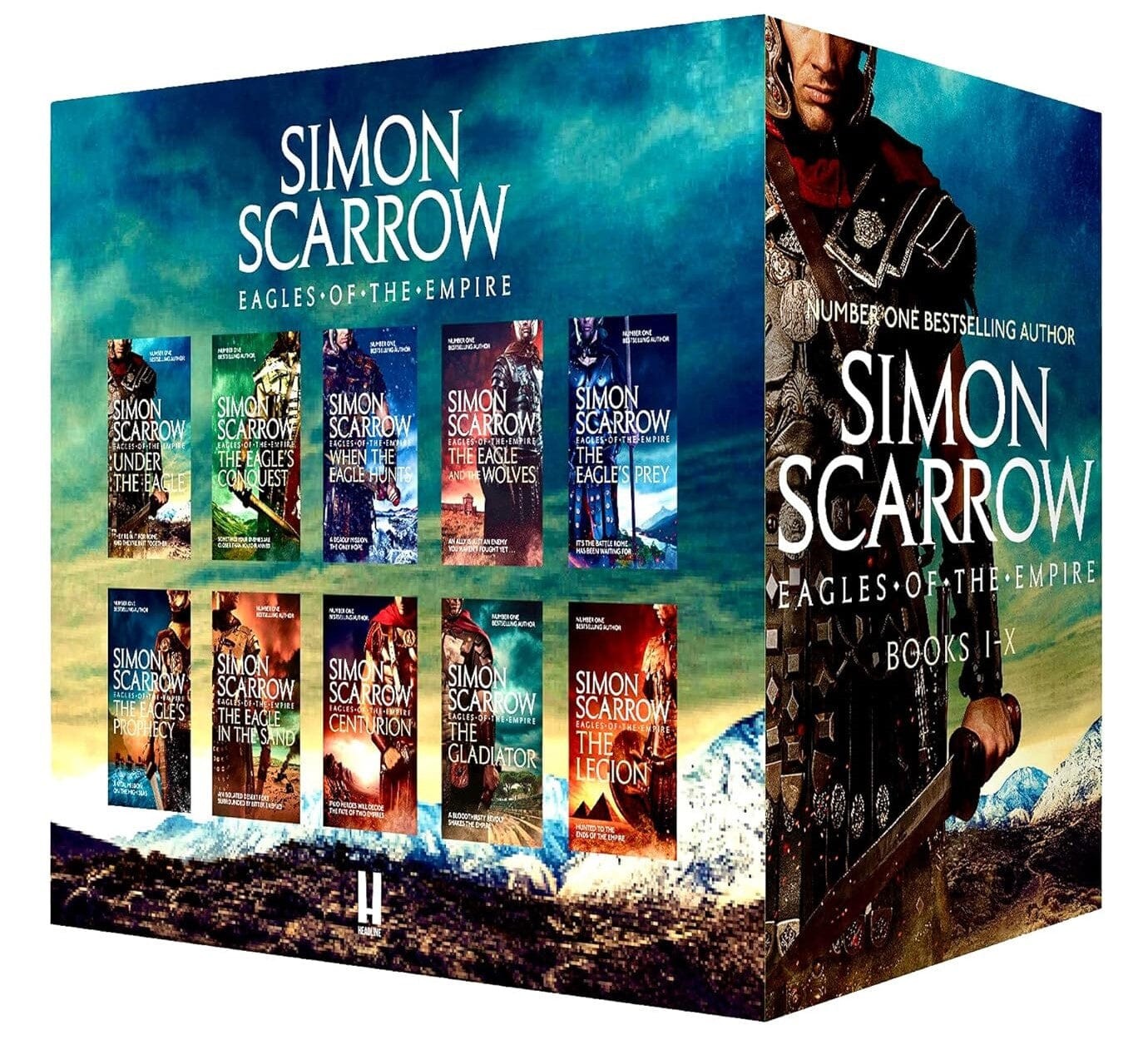 Eagles of the Empire Series by Simon Scarrow: 10 Books Collection Box Set