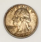 1964-D Washington Quarter 90% FINAL SILVER YEAR!
