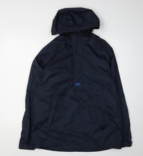 Helly Hansen Boys Blue Anorak Jacket Size 16 Waterproof