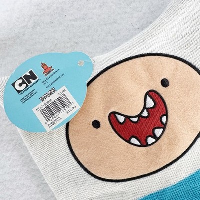 FIN -NOR7.5フィンノール NWT ADVENTURE TIME FINN FACE W/EARS WINTER BEANIE KNIT HAT W