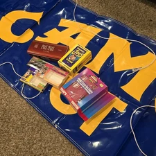 Lot Of 7 Joe Camel Banner, Lighters Winston Cigarettes, Pall Mall