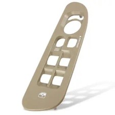 Beige Driver Side Window Switch Panel Bezel Compatible Size: Driver Side Beige