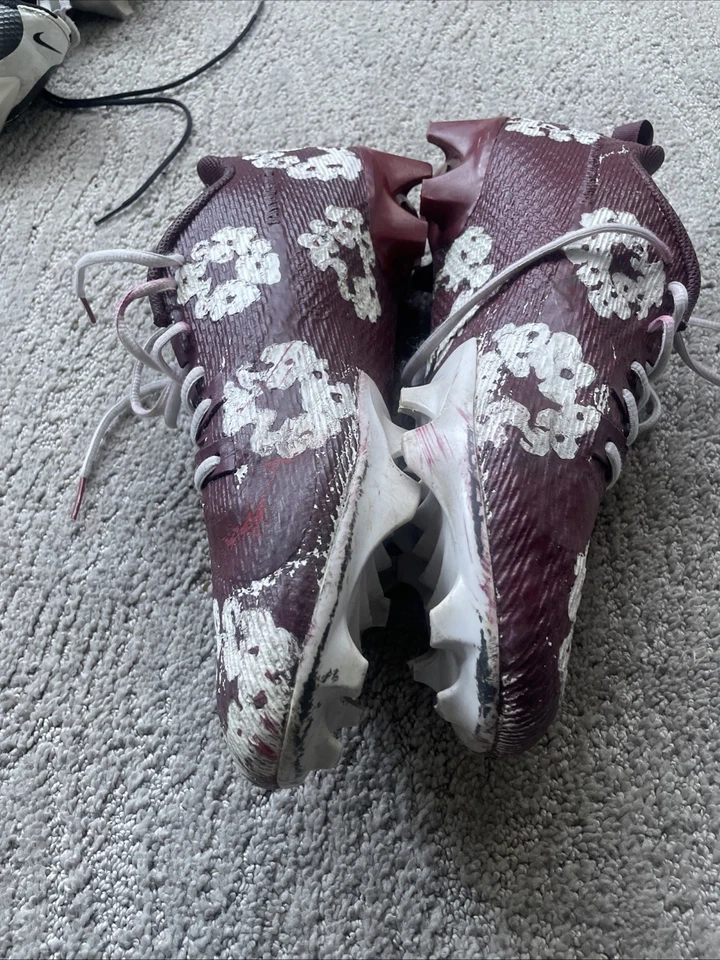 Maroon Denim Tears Cleats - Image 3 of 4